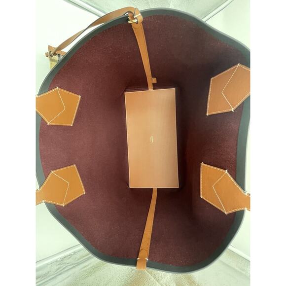 $2090 NEW BURBERRY London Check LARGE 2pc Tote Shopper Bag Purse! - Picture 12 of 14